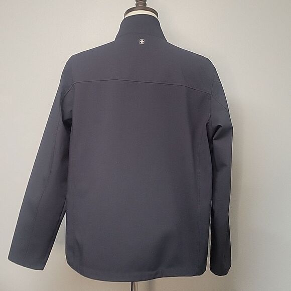 Swiss Tech Charcoal Gray Jacket, Size L - Picture 2 of 5